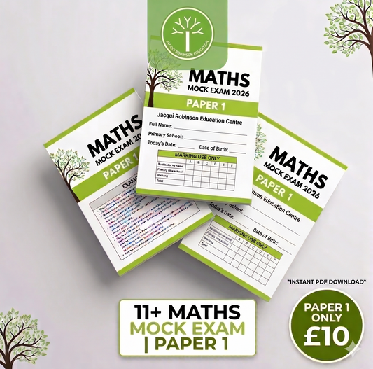 2026 11+ Mock Exams: Maths Paper 1